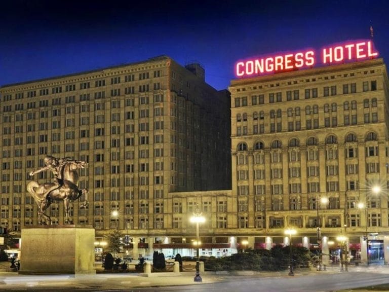 Congress Plaza Hotel – Haunted Hotel in Chicago, Illinois