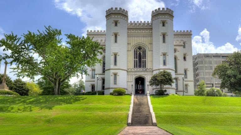 Louisiana’s Old State Capitol – Haunted Government Building in Baton Rouge, Louisiana