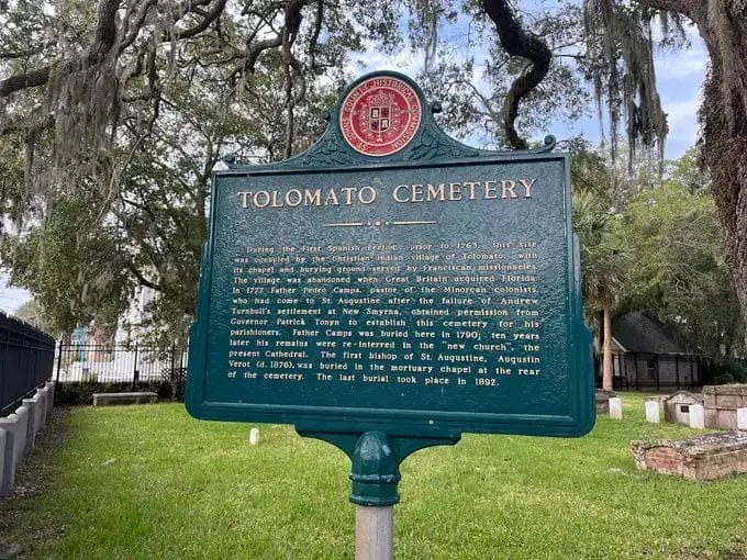 Tolomato Cemetery – Haunted Cemetery in St. Augustine, Florida
